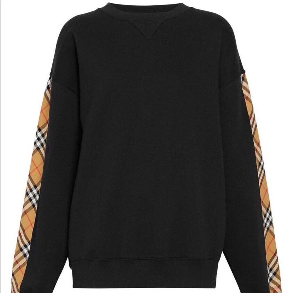 Burberry Black Bronx Sweatshirt, XS